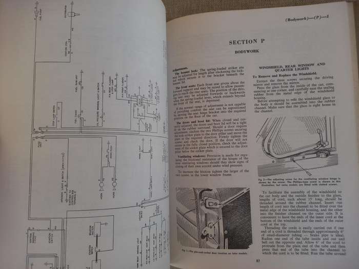 Morris Minor 1000 Service Manual 1957-1961