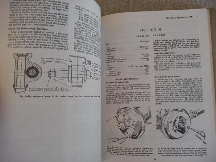 Morris Minor 1000 Service Manual 1957-1961