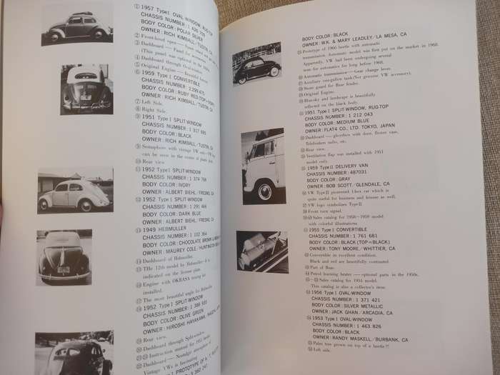 Vintage Volkswagens - Photography by Fiat 4 Project - Columbus books