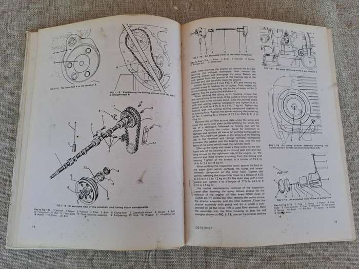 Citroen ID, D, DS 19, 20, 21 Owners Workshop Manual 1966-74 - Autobooks