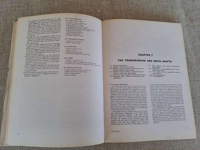 Citroen ID, D, DS 19, 20, 21 Owners Workshop Manual 1966-74 - Autobooks