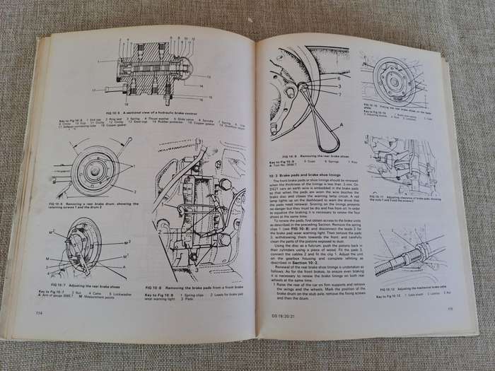 Citroen ID, D, DS 19, 20, 21 Owners Workshop Manual 1966-74 - Autobooks