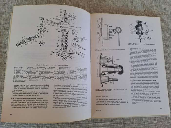 Workshop Manual for Hillman Minx 1965-67  Autopress Ltd
