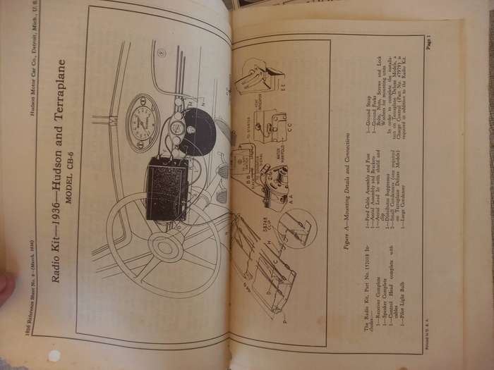 1936 Terraplane - Owners Manual