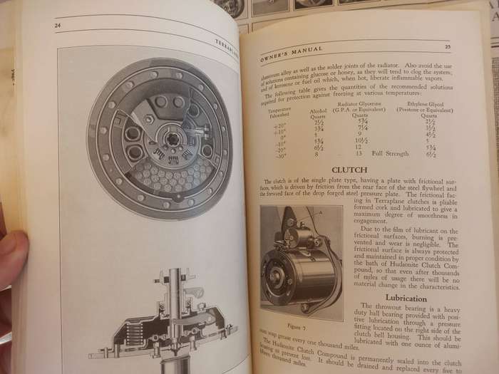 1936 Terraplane - Owners Manual