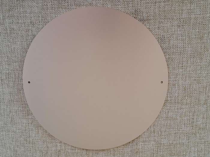 Smith & Wesson - Circular Advertising Tin Plate Sign