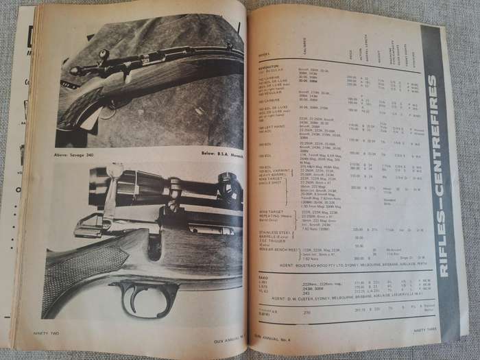 Australian Outdoors Gun Annual Number Three and Four