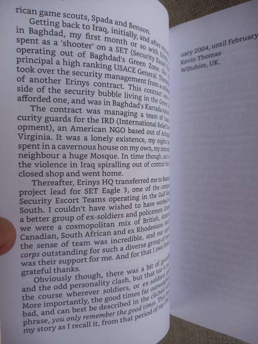 An Iraq Interlude - Kevin Thomas Brand / NEW and SIGNED