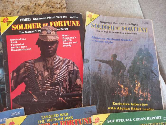 Soldier of Fortune 1980 - 12 magazines