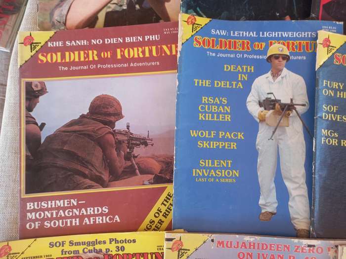 Soldier of Fortune 1980 - 12 magazines