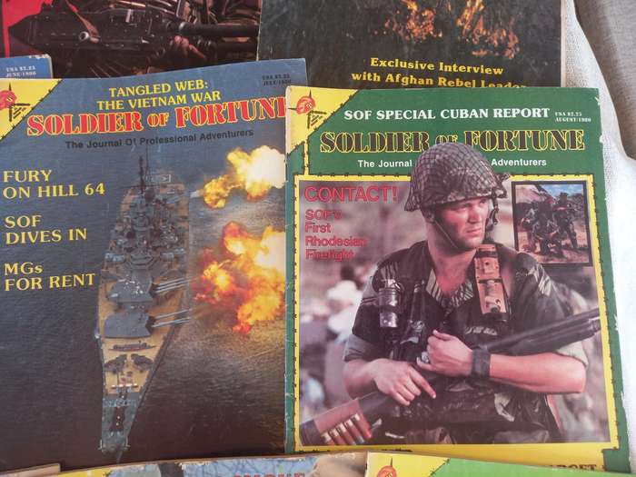 Soldier of Fortune 1980 - 12 magazines