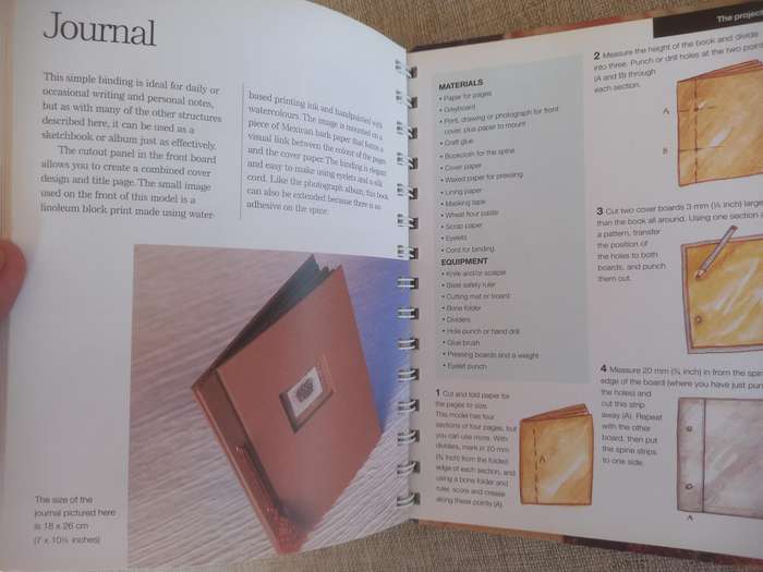 The Book Binding Handbook - simple techniques and step-by-step projects - Sue Doggett