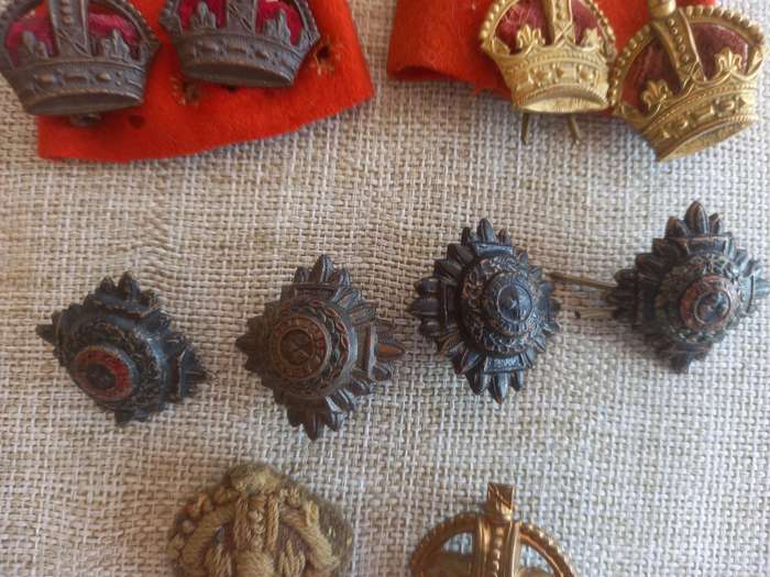 WWII South African - Senior Officers Rank sets