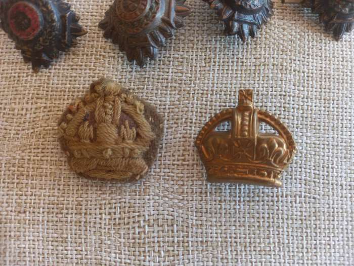 WWII South African - Senior Officers Rank sets