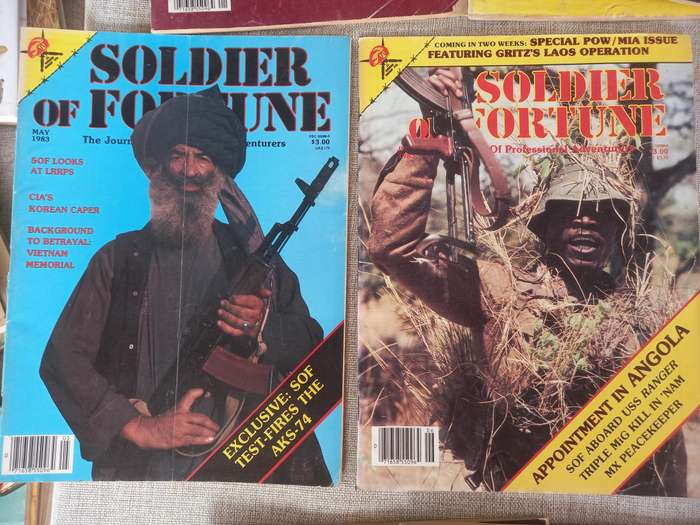 Soldier of Fortune 1983 - all 12 issues