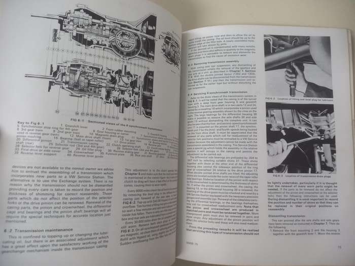 Beetle - Owners Workshop Manual - Autobook 760 - 1968 - 77