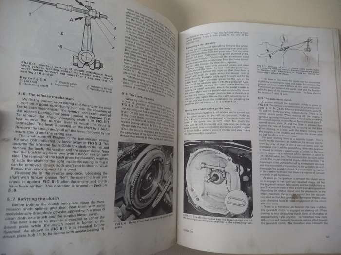 Beetle - Owners Workshop Manual - Autobook 760 - 1968 - 77