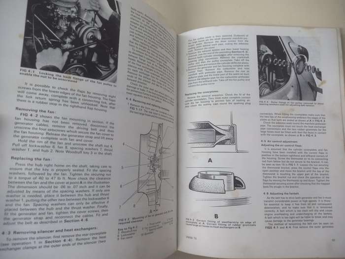 Beetle - Owners Workshop Manual - Autobook 760 - 1968 - 77