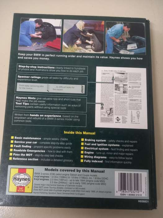 BMW - 3 - series - Haynes Service and Repair Manual 3210