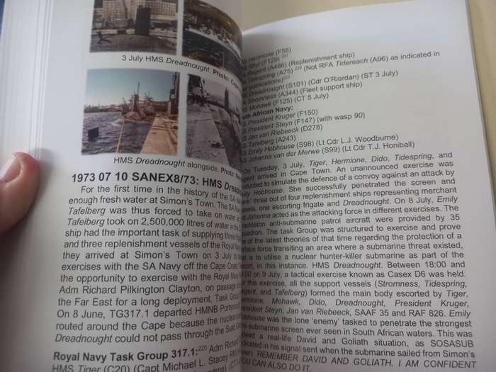 Naval Digest - Foreign Submarine Visits to South Africa and Assoc Exercises 1933 to 2023 - D R Harri