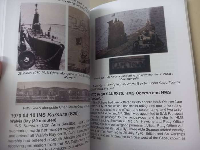 Naval Digest - Foreign Submarine Visits to South Africa and Assoc Exercises 1933 to 2023 - D R Harri