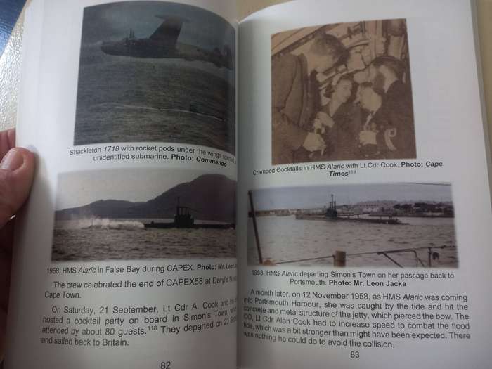 Naval Digest - Foreign Submarine Visits to South Africa and Assoc Exercises 1933 to 2023 - D R Harri