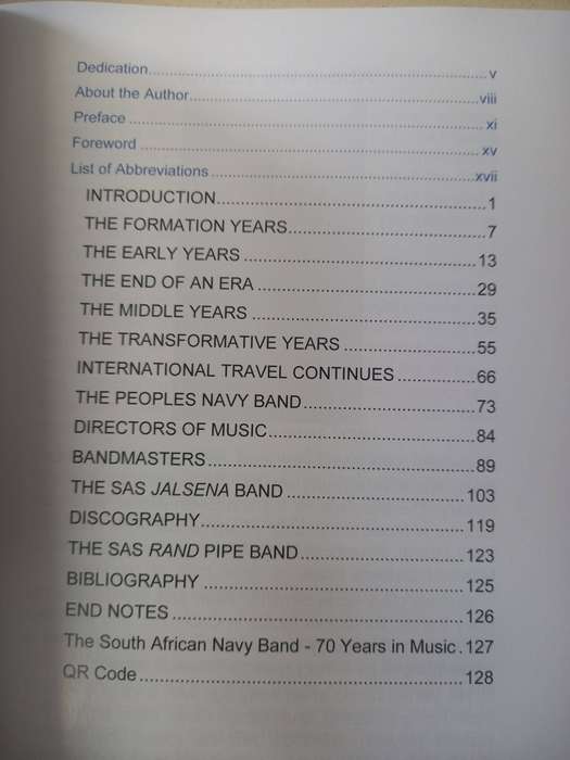 Naval Digest - The South African Navy band - 1954-2025 - No. 41 - Sept 25