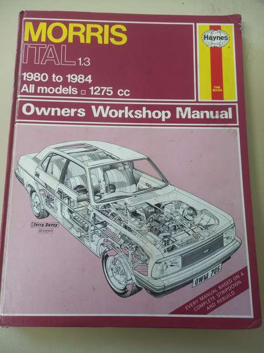 Morris Ital 1.3 -Haynes - Owners Workshop Manual