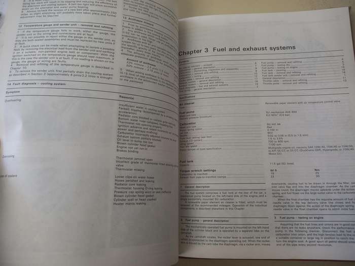 Morris Ital 1.3 -Haynes - Owners Workshop Manual