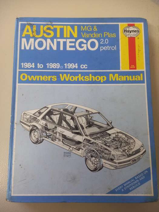 Austin MG and Vanden Plas Montego - Haynes - Owners Workshop Manual