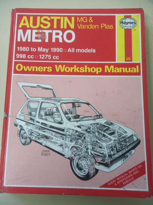 Austin MG and Vanden Plas Metro - Haynes - Owners Workshop Manual