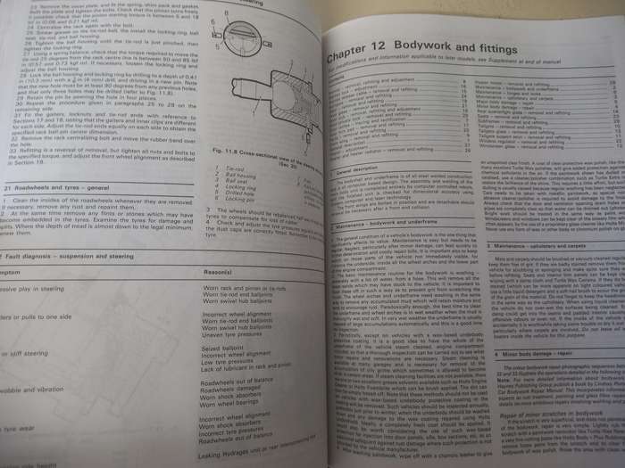 Austin MG and Vanden Plas Metro - Haynes - Owners Workshop Manual