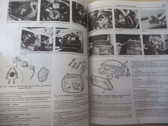 Austin MG and Vanden Plas Metro - Haynes - Owners Workshop Manual