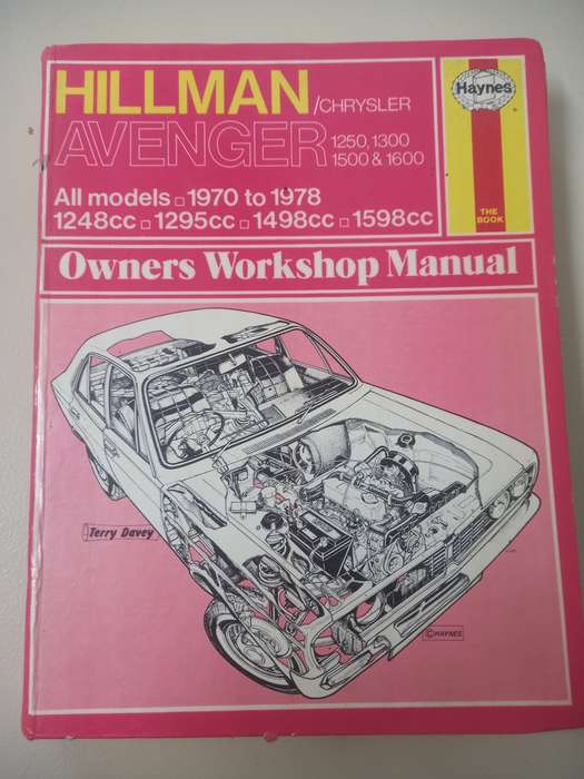 Hillman / Chrysler Avenger - Haynes - Owner Workshop Manual