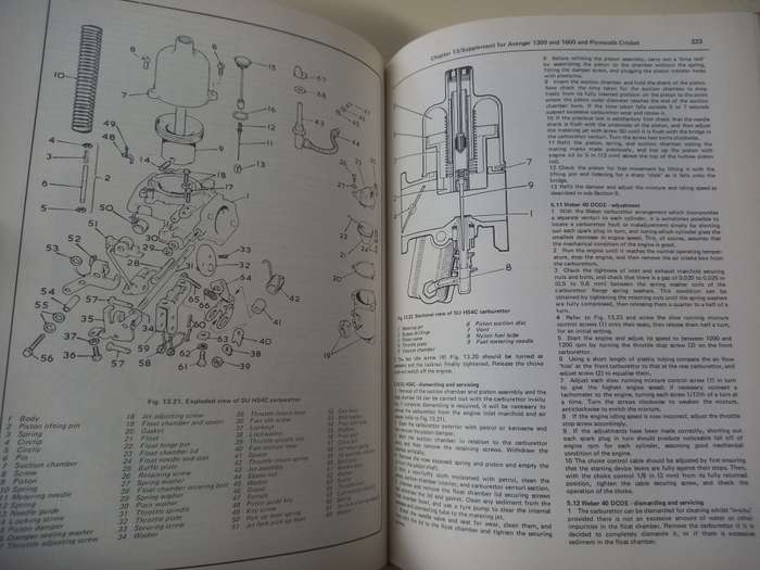 Hillman / Chrysler Avenger - Haynes - Owner Workshop Manual