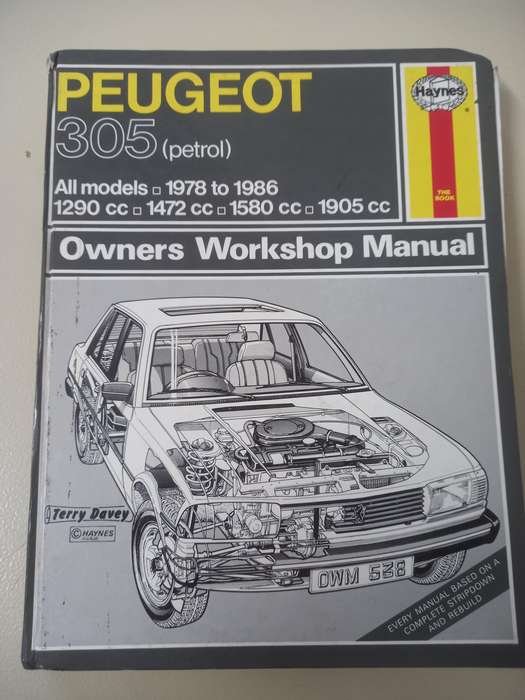 Peugeot 305 petrol - Haynes - Owners Workshop Manual