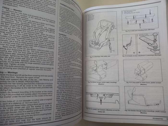 Maestro / Montego - Autodata - Car Repair Manual