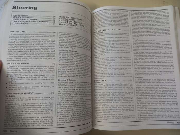 Maestro / Montego - Autodata - Car Repair Manual