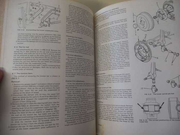 Morris Austin Marina - Autobooks 850 - Owners Workshop Manual