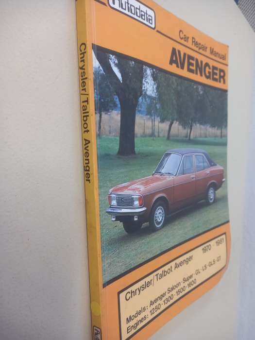 Chrysler / Talbot Avenger 1970-1981 - Autodata - Car Repair Manual