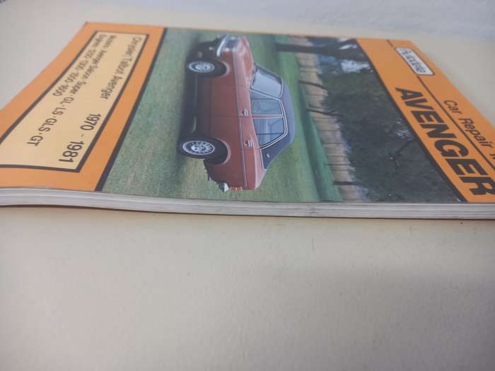 Chrysler / Talbot Avenger 1970-1981 - Autodata - Car Repair Manual