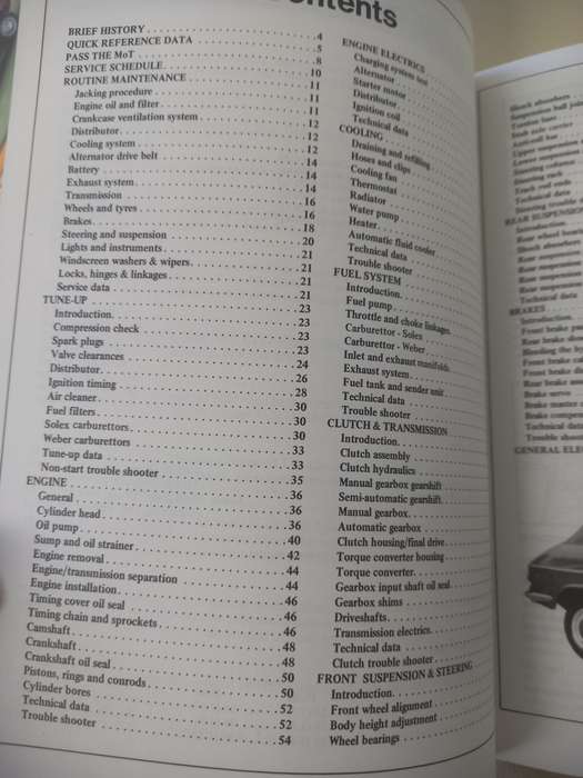 Simca 1100 from 1970 - Autodata - Car Repair Manual