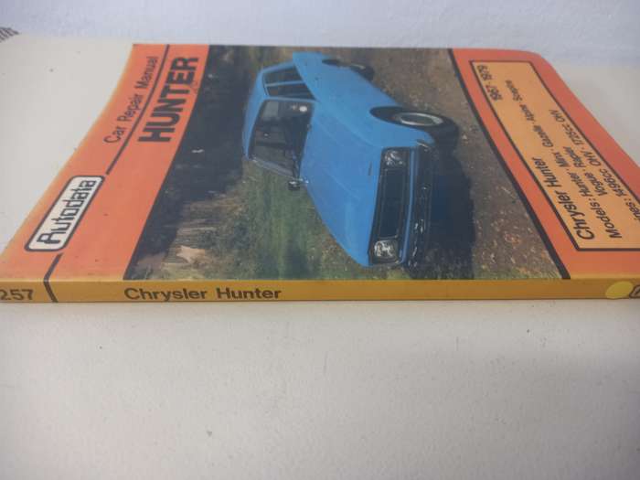 Chrysler Hunter 1967 - 1979  Autodata - Car Repair manual -