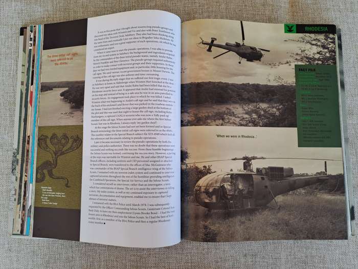 Selous Scouts Rhodesia: The Men Speak - Jonathan Pittaway - **SIGNED**