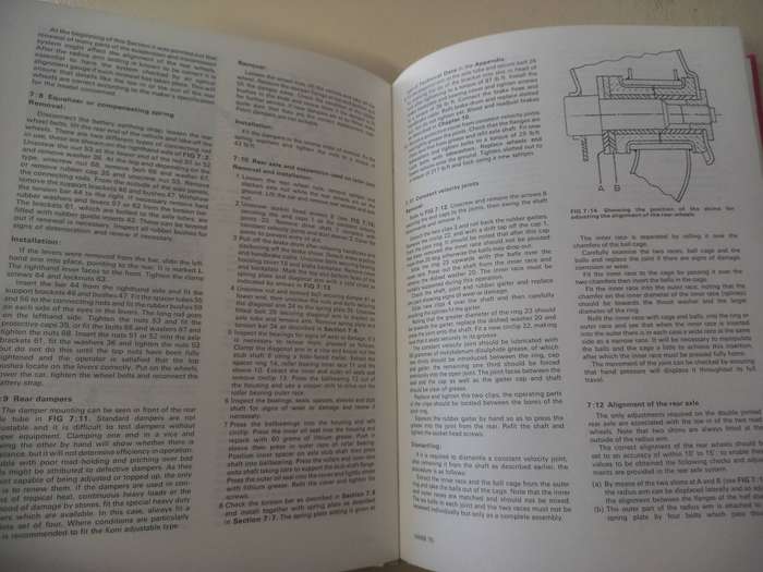 Beetle - Owners Workshop Manual - Autobook 760 - 1968 - 77