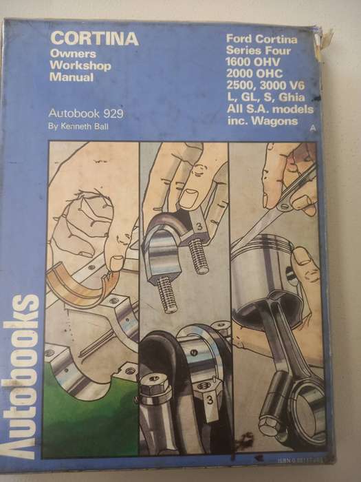 Ford Cortina Series Four,  - Owners Workshop Manual - Autobook 929