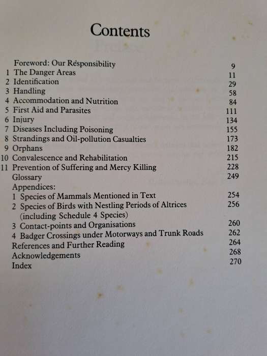 First Aid and Care of Wildlife - Richard Mark Martin