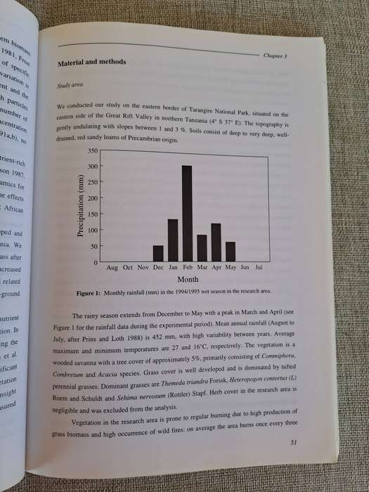 Fire and Life in Tarangire: Effects of Burning and Herbivory on an East African Savanna System