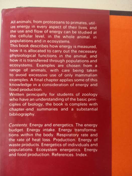 Animal Energetics - Tertiary Level Biology - Alan E Brafield , Michael J Llewellyn