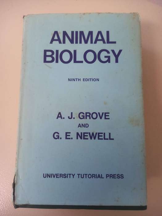 Animal Biology, Ninth Edition - A.J. Grove and G.E. Newell